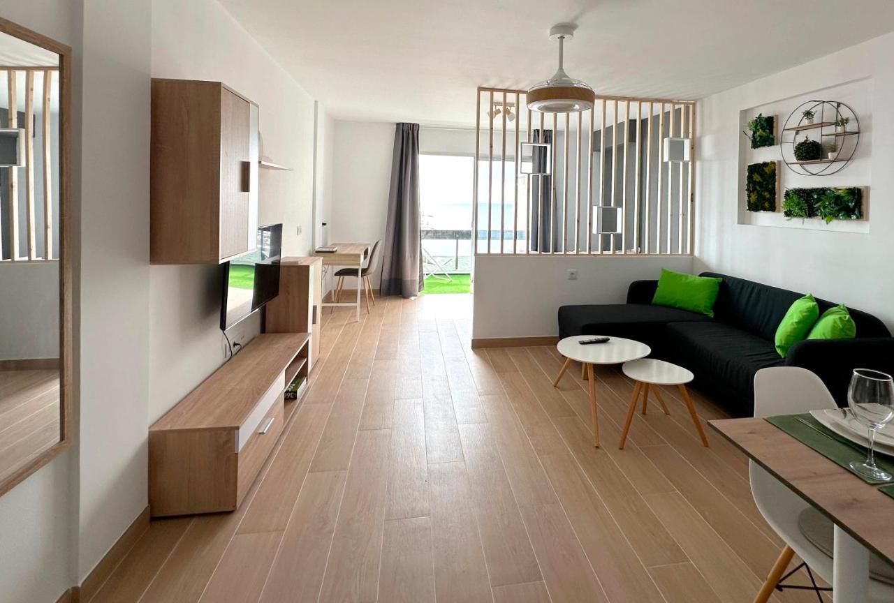 Modern Open-Plan Studio With Terrace And Sea View Tabaiba Bagian luar foto